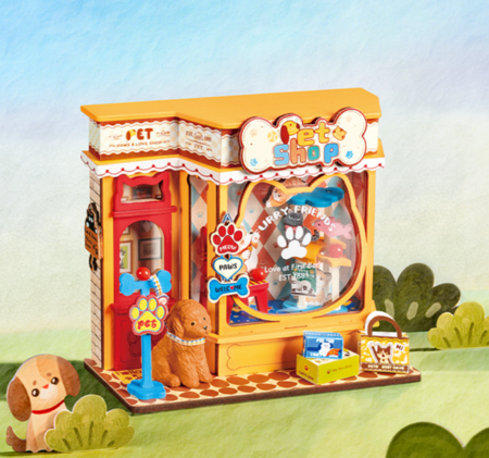 ROLIFE medinis konstruktorius Augintinių Parduotuvė, DS045 