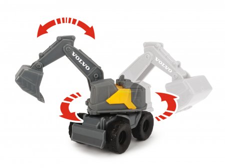 SIMBA DICKIE TOYS VOLVO rinkinys Micro Builders asort., 203722009 203722009