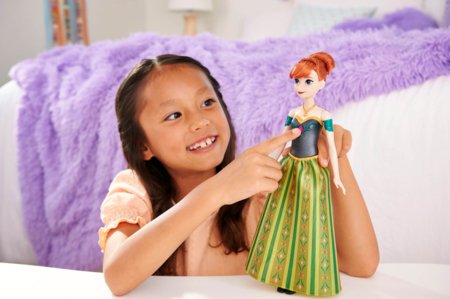 DISNEY FROZEN dainuojanti lėlė Ana (anglų kalba), JDX53 