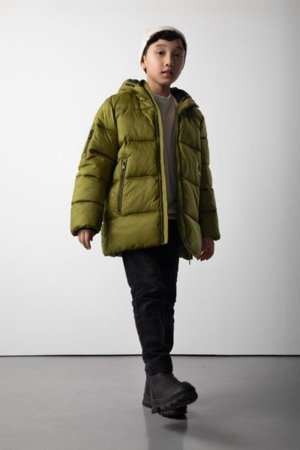COCCODRILLO striukė OUTERWEAR BOY JUNIOR, žalia, cm 