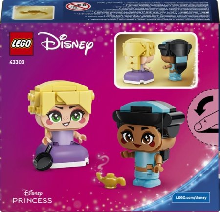 43303 LEGO® ǀ „Disney Princess“ Mini Džasmina ir Auksaplaukė 
