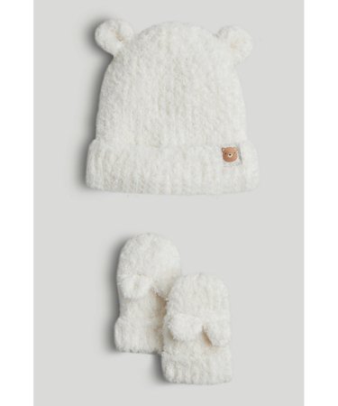 MOTHERCARE pirštinės ir kepurė, AX19501 mėn. 