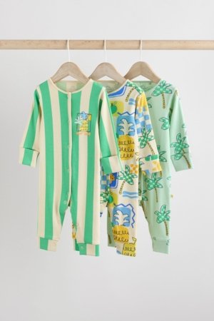 NEXT šliaužtinukas trumpomis rankovėmis, 3 vnt., AA5966, 86-92 