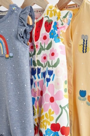 NEXT šliaužtintukas trumpomis rankovėmis, 3vnt., 174175 