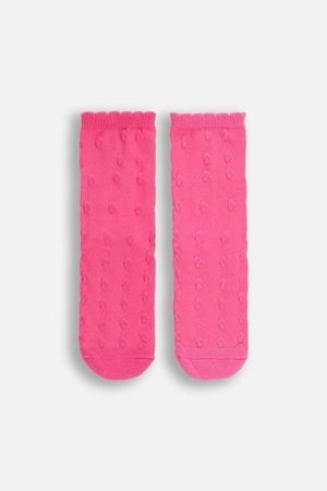 COCCODRILLO kojinės SOCKS GIRL, rožinės, ZC5382202SOG-007-019, 19 cm 