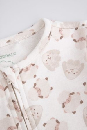 COCCODRILLO šliaužtinukas PYJAMAS, kreminis, cm 
