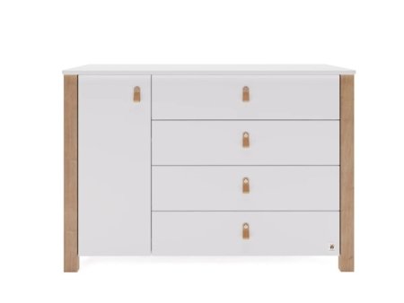 YAPPY KIDS komoda su vystymo lenta ÉTUDE II, White, DSR_ETU2_WHT 