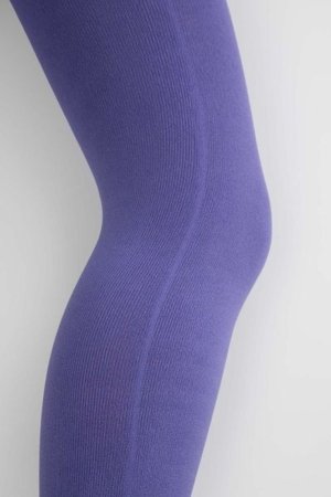 COCCODRILLO pėdkelnės TIGHT MICROFIBRE PLAIN, violetinės, cm 