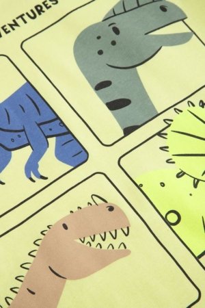 COCCODRILLO marškinėliai trumpomis rankovėmis, geltoni, cm 