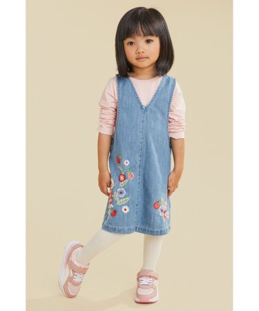 MOTHERCARE marškinėliai ilgomis rankovėmis, sarafanas ir pėdkelnės, JL459 116 