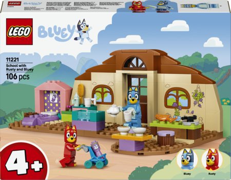 11221 LEGO® Bluey Mokykla su Rusty ir Bluey 