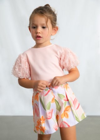 MAYORAL marškinėliai trumpomis rankovėmis, blossom, 3.001-47, 134  cm 