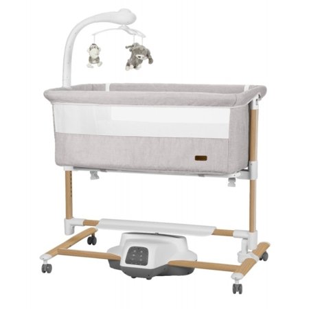 CARRELLO lopšiukas BLOOM, Anchor Grey Wooden, CRL-10304 