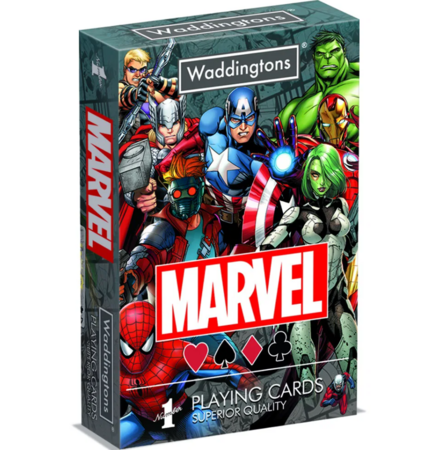 Waddingtons žaidimo kortos Marvel Universe, 24419 