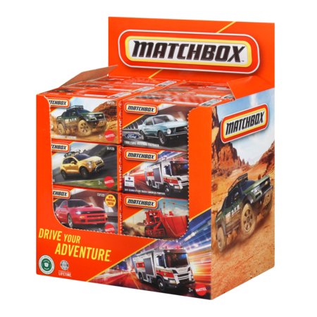 MATCH BOX mašina Power Grab asort., DNK70 