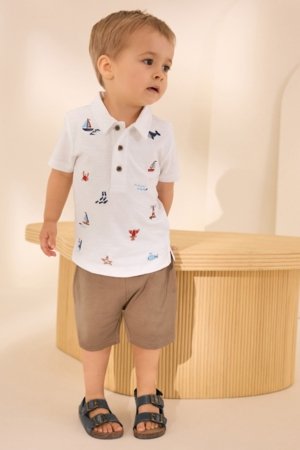 NEXT polo marškiniai trumpomis rankovėmis, AG8738, 80-86