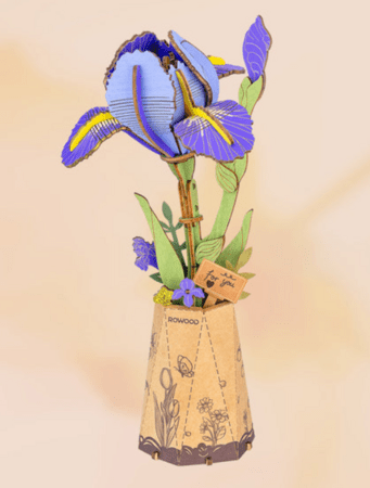 ROWOOD medinis konstruktorius Violetinis Vilkdalgis, TW121 