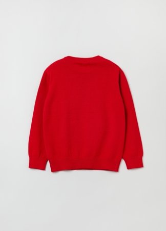 OVS BOY3-10Y TRICOT 2H 4-5 RED 001912930 