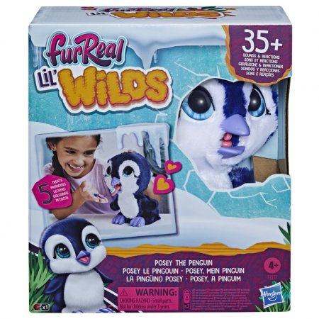 FURREAL FRIENDS interaktyvus žaislas  Lil Wilds Penguin, F35125L0 F35125L0