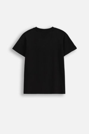 COCCODRILLO marškinėliai trumpomis rankovėmis EVERYDAY BOY A, juodi, WC5143201VBA-021-164, 164 cm 