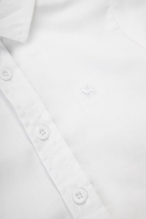 COCCODRILLO marškiniai ilgomis rankovėmis ELEGANT BABY BOY, balti, ZC3136102EBB-001-098, 98cm 