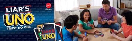 MATTEL GAMES UNO kortos Liar’s, JLH43 