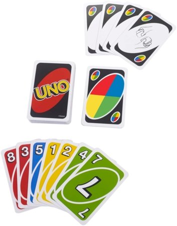 MATTEL GAMES UNO kortos Deluxe, K0888 