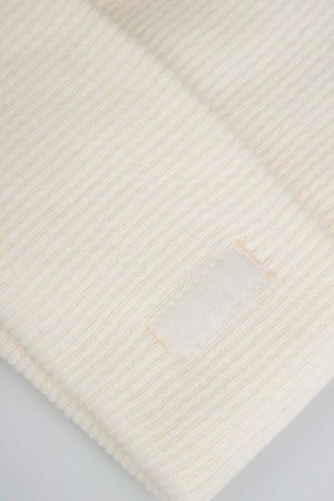 COCCODRILLO kepurė BASIC ACCESSORIES, kreminė, XCX364301BAC-003-050, 50/52 cm 