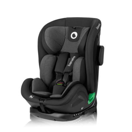 LIONELO automobilinė kėdutė HARPER I-SIZE, Black carbon grey, 76-150 cm., LO-HARPER I-SIZE 