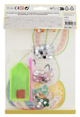 EASTER Deimantinė mozaika A5 asort., 810035 