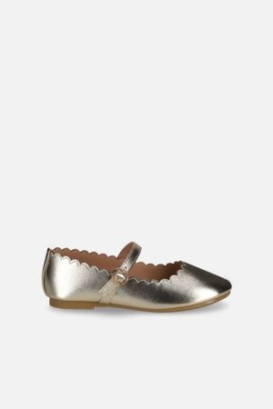 COCCODRILLO batai SHOES GIRL, auksiniai, WC5212204SHG-023-034, 34 cm 