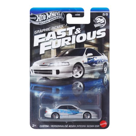 HOT WHEELS automodeliukas iš filmo Greiti ir įsiutę asort, HNR88 