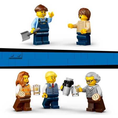 60511 LEGO® City Vintažinis garinis traukinys 