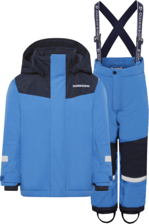 DIDRIKSONS žieminis lauko komplektas (kelnės ir striukė) SKARE, 504342-G16, 140 cm 