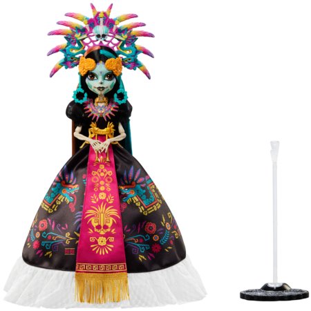 MONSTER HIGH Skullector kolekcinė lėlė – Dia De Muertos Skelita, JDR63 