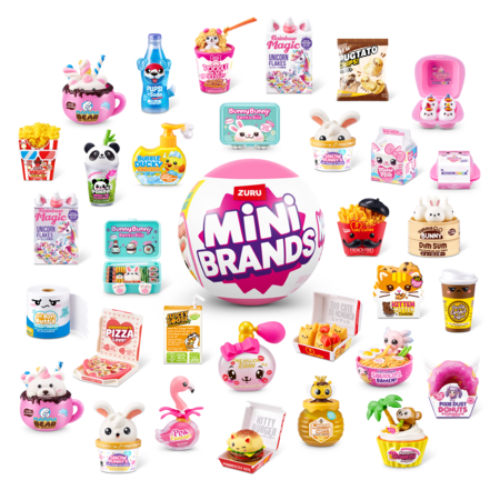 MINI BRANDS miniatiūrų rinkinys Kawaii Kitchen, 1 serija, asort., 77843GQ1 