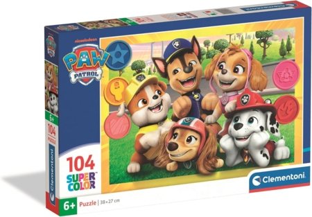 CLEMENTONI PAW PATROL dėlionė 104 det., 25013 