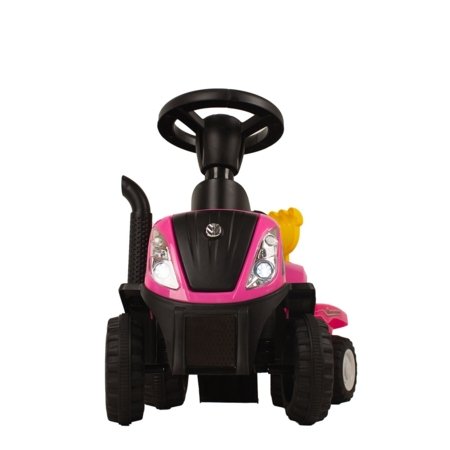 BABYTROLD vaikiškas traktorius-paspirtukas NEW HOLLAND, Pink, 20-42TR-P 
