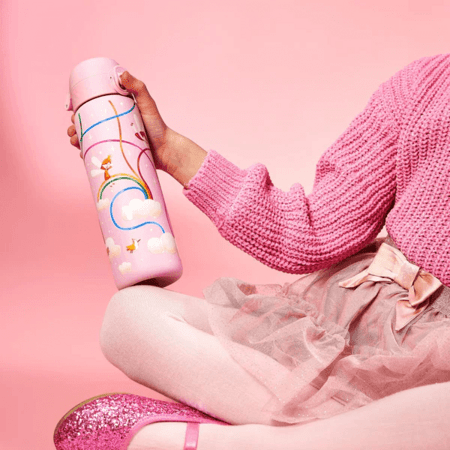 ION8 nerūdijančio plieno gertuvė, Fairies, 600ml, I8SS600PPFAIRY 
