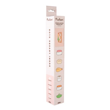 PUSHEEN pelės kilimėlis Sushi Roll vegan leather, MGGEPU06 