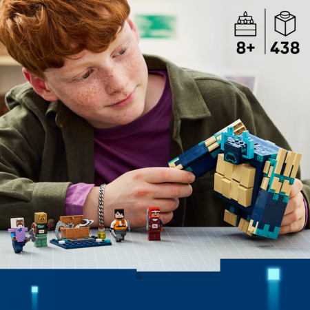 21591 LEGO® Minecraft® Pakeistojo prižiūrėtojo mūšis 