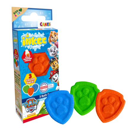 INKEE mini vonios bombų rinkinys Paw Patrol, 44032EN 