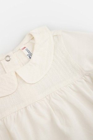 COCCODRILLO smėlinukas ilgomis rankovėmis ELEGANT BABY GIRL, ecru, ZC3112101EBG-003-086, 86 cm 