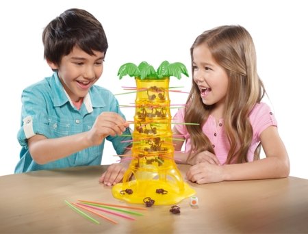 MATTEL GAMES stalo žaidimas Beždžionėlės Akrobatės, 52563 
