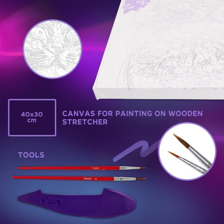 OKTO 3D modeliavimo ir tapybos rinkinys Katė gėlių vainike, 30010 