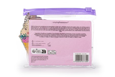 SIMPLE PLEASURES Lūpų balzamų rinkinys Candy Cane 6vnt.,, Y80395-33191 