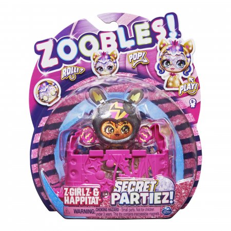 ZOOBLES figūrėlė Girls Secret Partiez, 2 serija, asort., 6061945 6061945