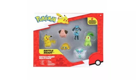 POKEMON veiksmo figūrėlių rinkinys, 6 vnt., PKW4099 