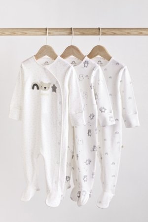 NEXT šliaužtinukas ilgomis rankovėmis, 3 vnt., D03958 D03958