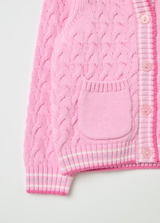OVS susegamas megztinis, rožinis, 98 cm, 002099314 